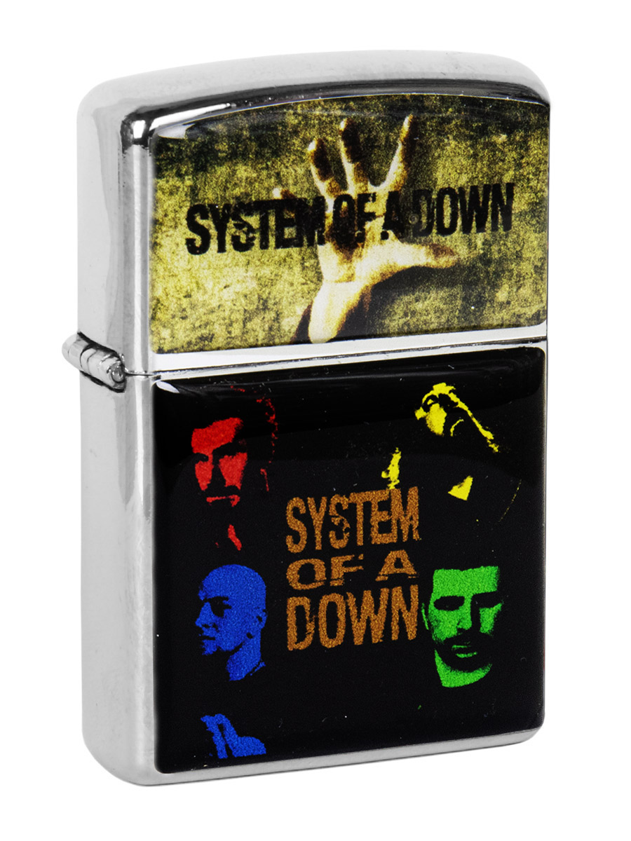 Зажигалка RockMerch System of a Down - фото 1 - rockbunker.ru