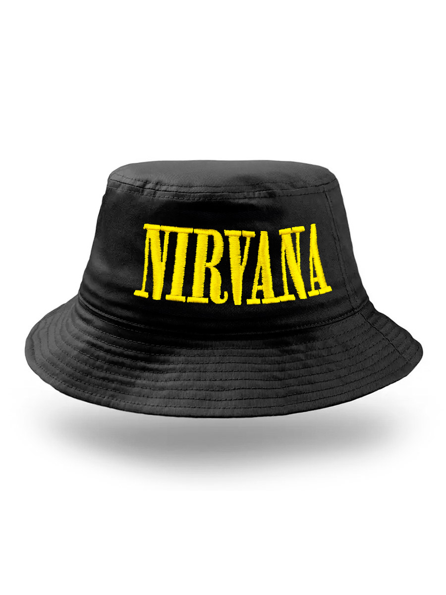 Панама RockMerch Nirvana - фото 1 - rockbunker.ru