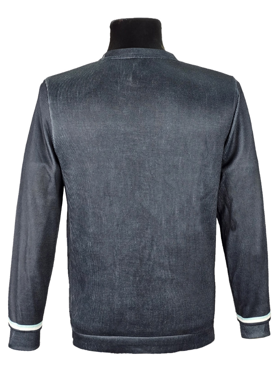 Джемпер "Девушка с черепами" трикотажный - фото 2 - rockbunker.ru