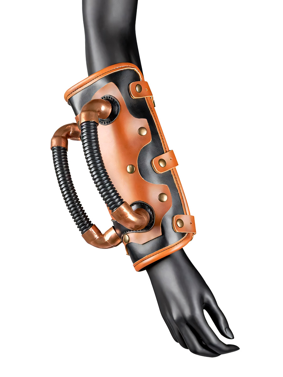 Наруч Стимпанк Регулируемая Защита - фото 2 - rockbunker.ru