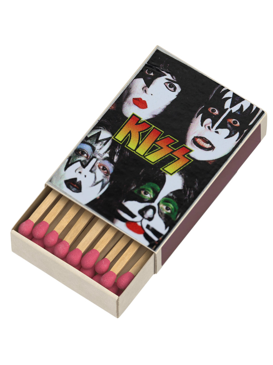 Спички с магнитом Kiss - фото 1 - rockbunker.ru