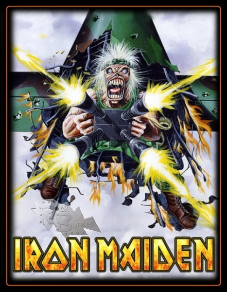 Кошелек Iron Maiden - фото 1 - rockbunker.ru
