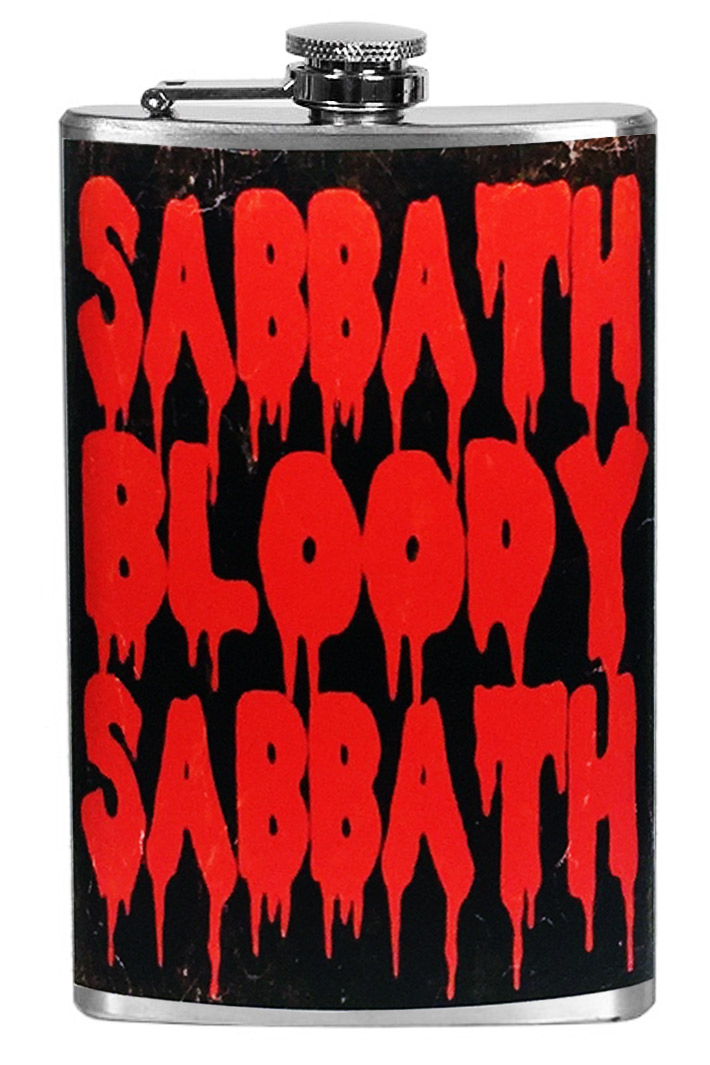 Фляга Black Sabbath Sabbath Bloody Sabbath 9oz - фото 1 - rockbunker.ru