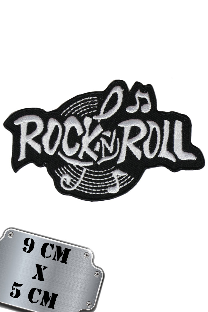 Термонашивка Rock N Roll - фото 1 - rockbunker.ru