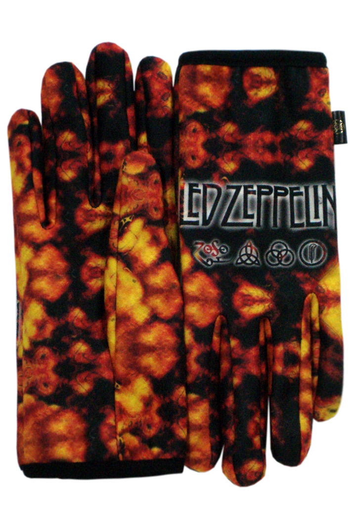 Перчатки Led Zeppelin - фото 1 - rockbunker.ru