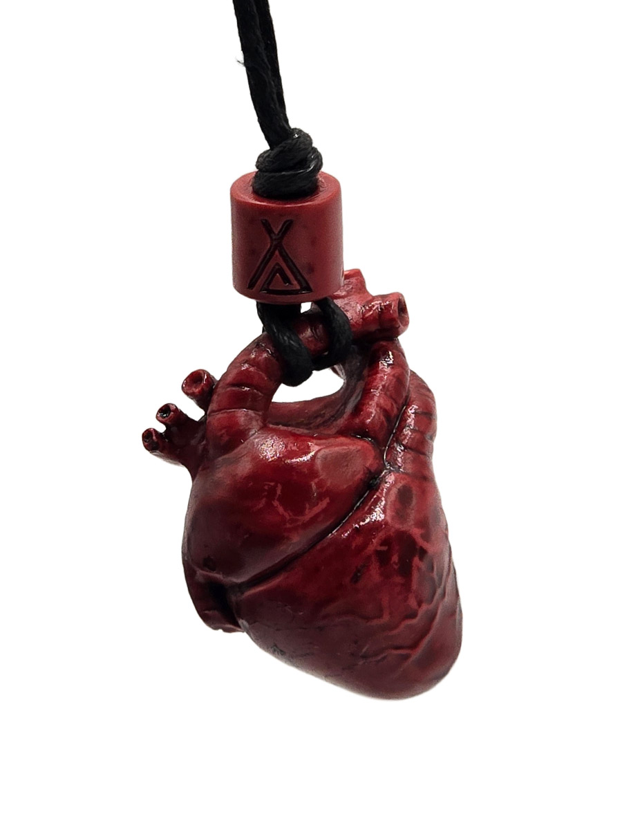 Кулон Сердце - фото 3 - rockbunker.ru