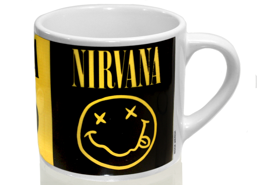 Чашка кофейная RockMerch Nirvana - фото 3 - rockbunker.ru