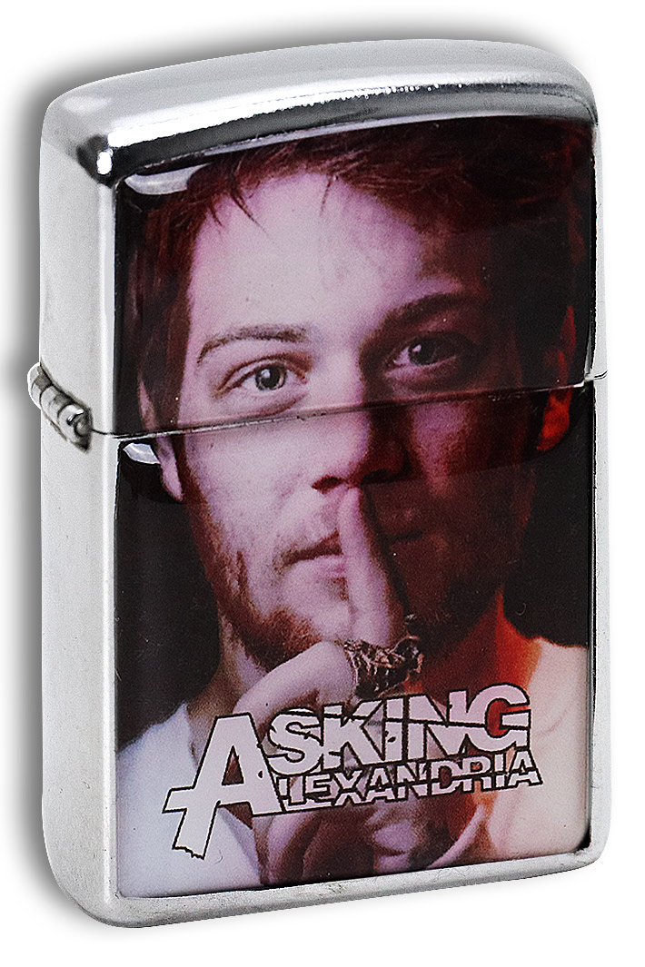 Зажигалка RockMerch Danny Worsnop Asking Alexandria - фото 1 - rockbunker.ru