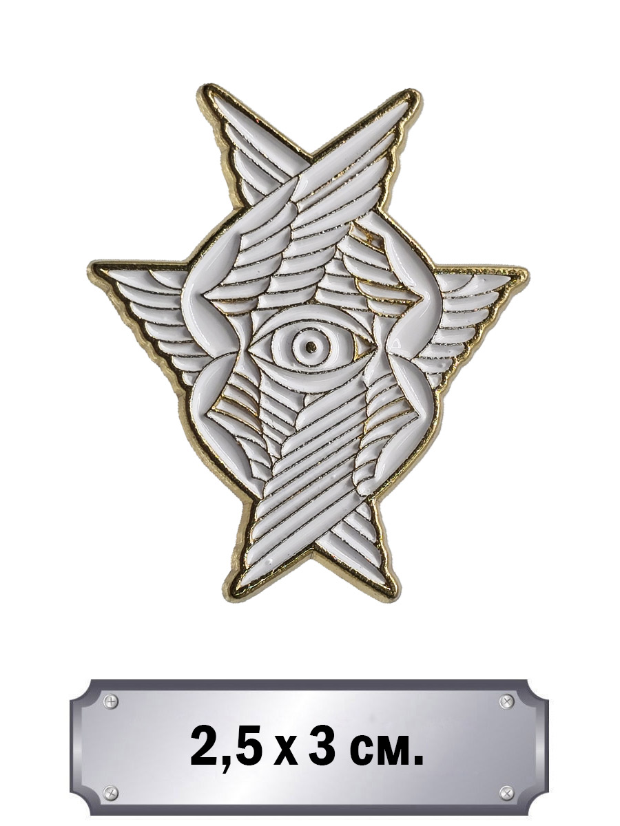 Значок Глаз Ангела - фото 1 - rockbunker.ru