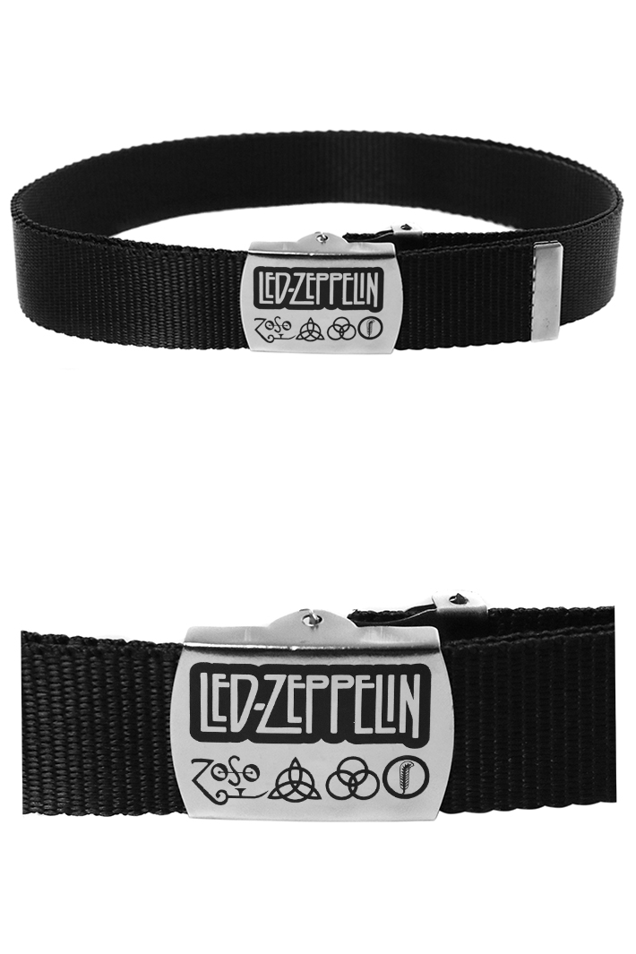 Ремень на зажиме Led Zeppelin - фото 1 - rockbunker.ru