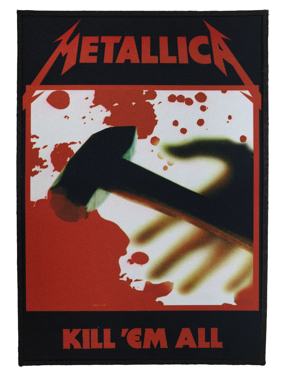 Нашивка на спину RockMerch Metallica - фото 1 - rockbunker.ru