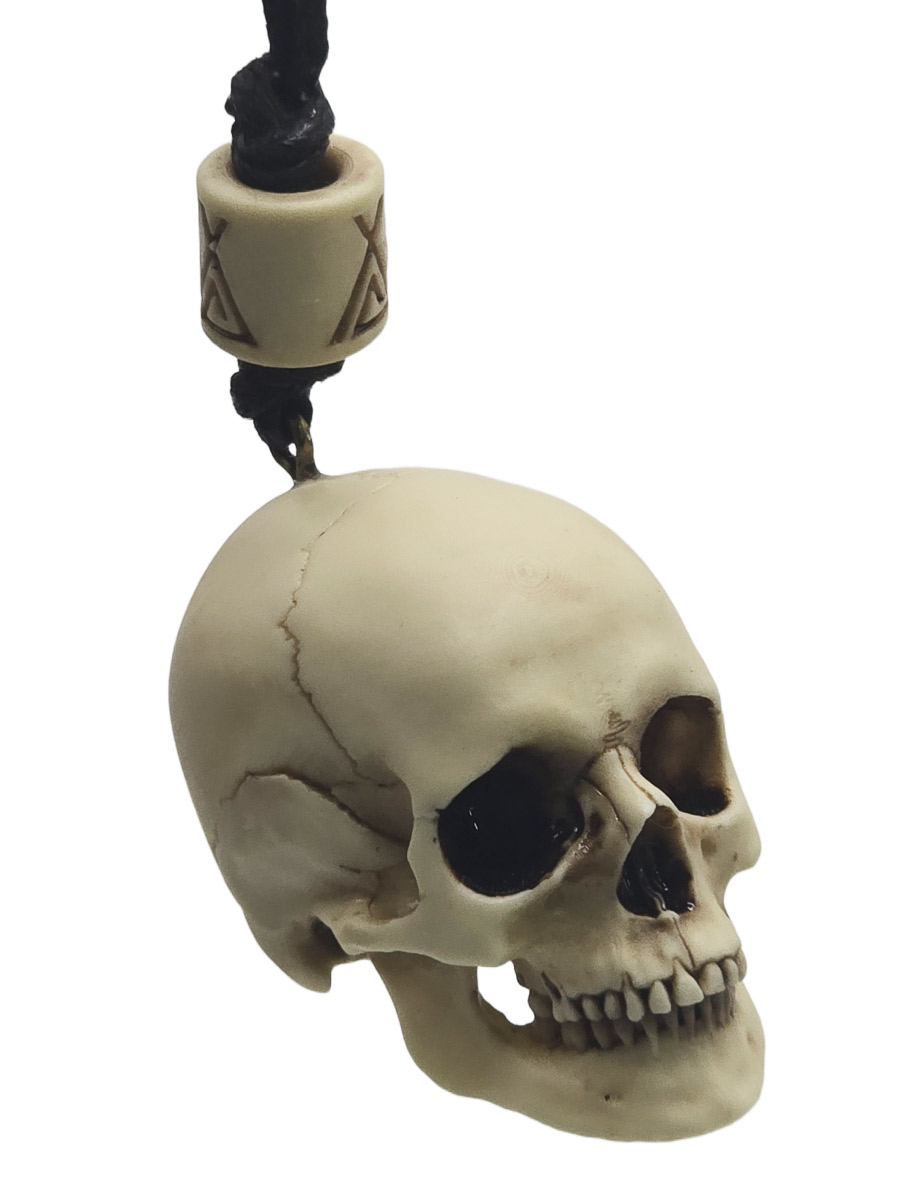 Кулон Череп Анатомический - фото 1 - rockbunker.ru