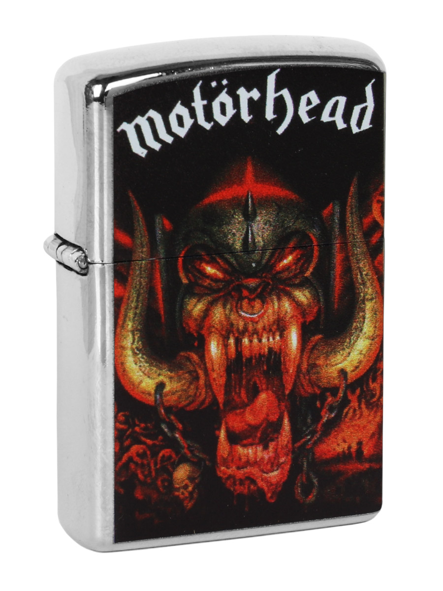 Зажигалка RockMerch с принтом Motorhead - фото 1 - rockbunker.ru