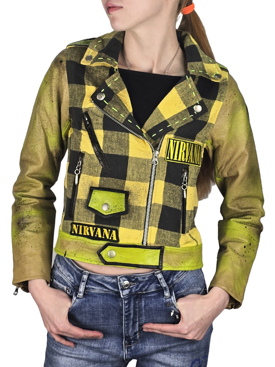 Косуха кастомная Nirvana - фото 1 - rockbunker.ru