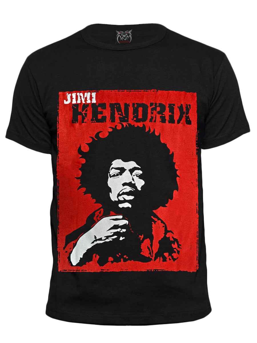 Футболка RockVolution Jimi Hendrix - фото 1 - rockbunker.ru