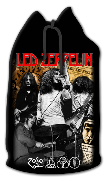 Торба Led Zeppelin текстильная - фото 1 - rockbunker.ru