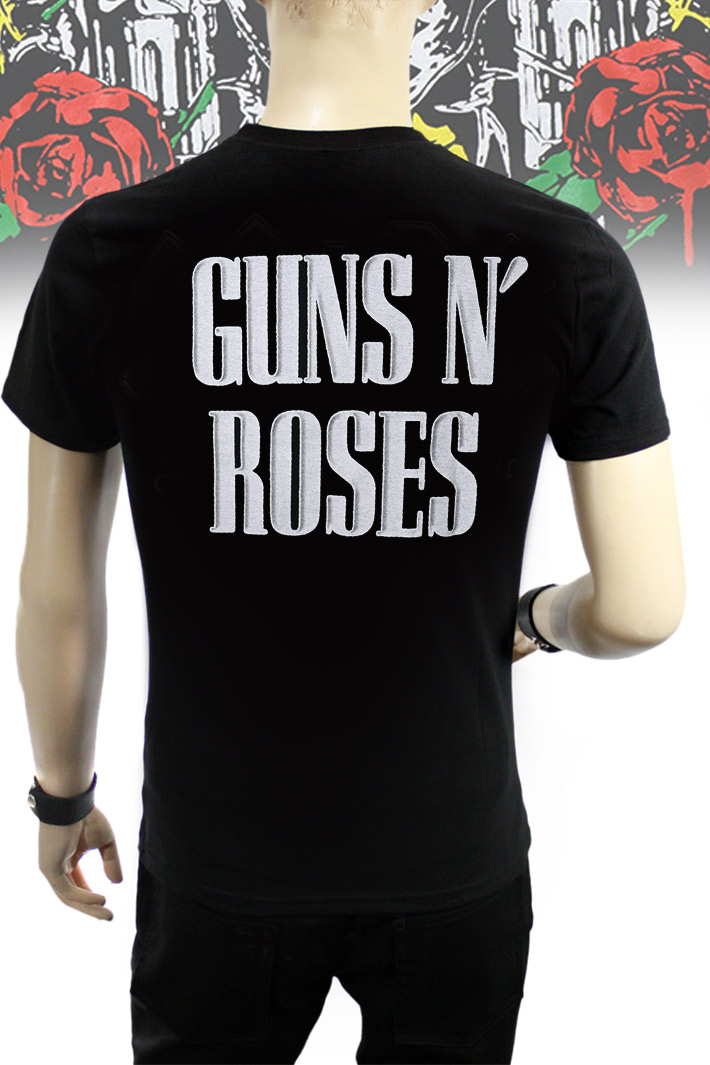 Футболка RockMerch Guns N Roses - фото 3 - rockbunker.ru