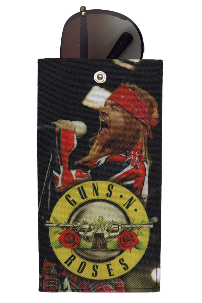 Чехол для очков RockMerch Guns N Roses - фото 1 - rockbunker.ru
