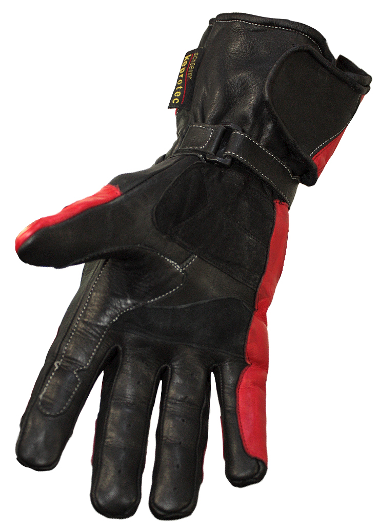 Мотоперчатки кожаные Xavia Racing с защитой - фото 3 - rockbunker.ru