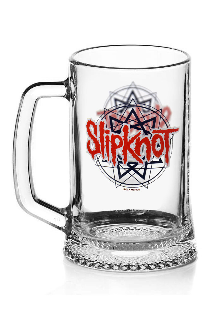 Кружка пивная RockMerch Slipknot - фото 1 - rockbunker.ru