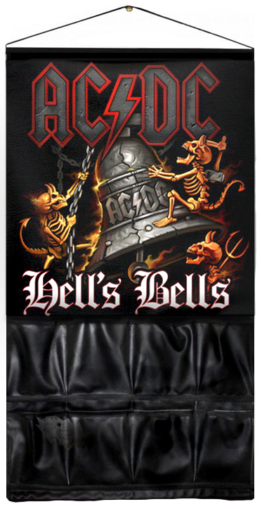 Органайзер на стену AC DC Hells Bells - фото 1 - rockbunker.ru