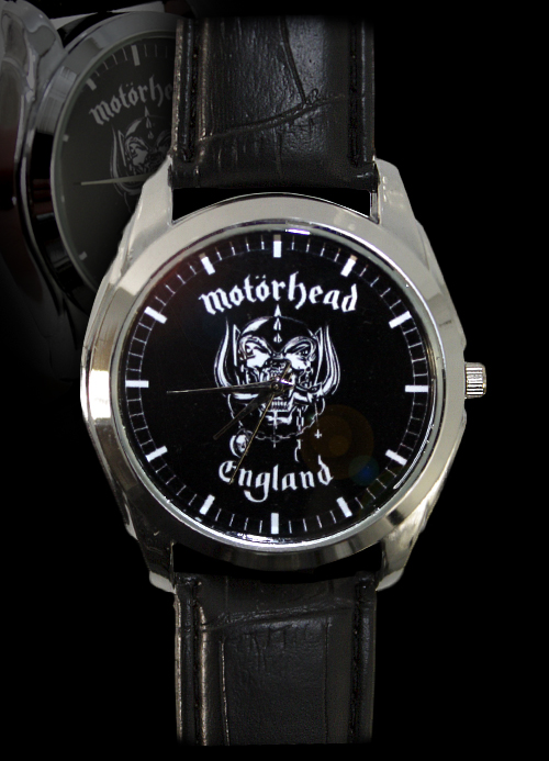 Часы RockMerch Motorhead England наручные - фото 1 - rockbunker.ru
