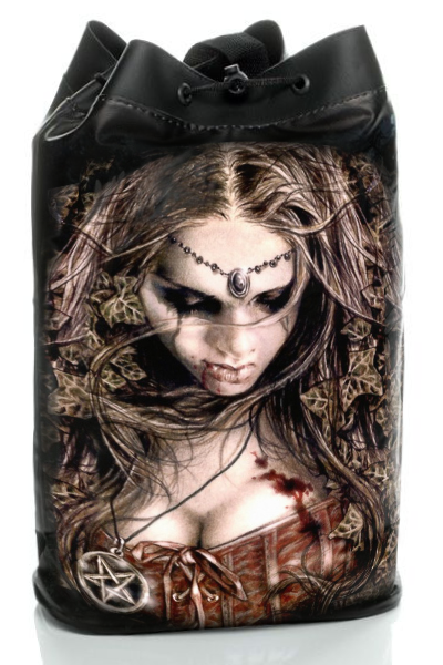 Торба Sleeping Vampire  из кожзаменителя - фото 1 - rockbunker.ru