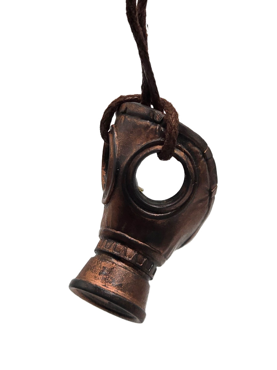 Кулон Противогаз - фото 3 - rockbunker.ru