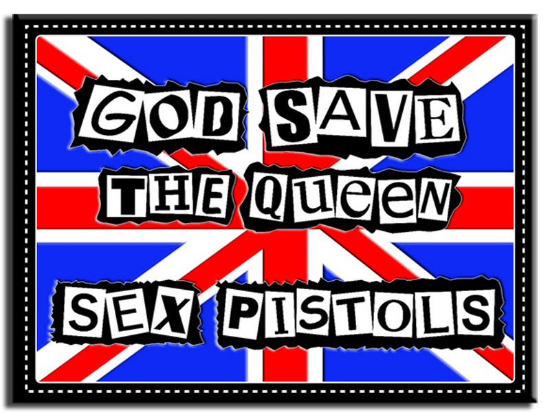 Кошелек Sex Pistols God save the Queen - фото 1 - rockbunker.ru