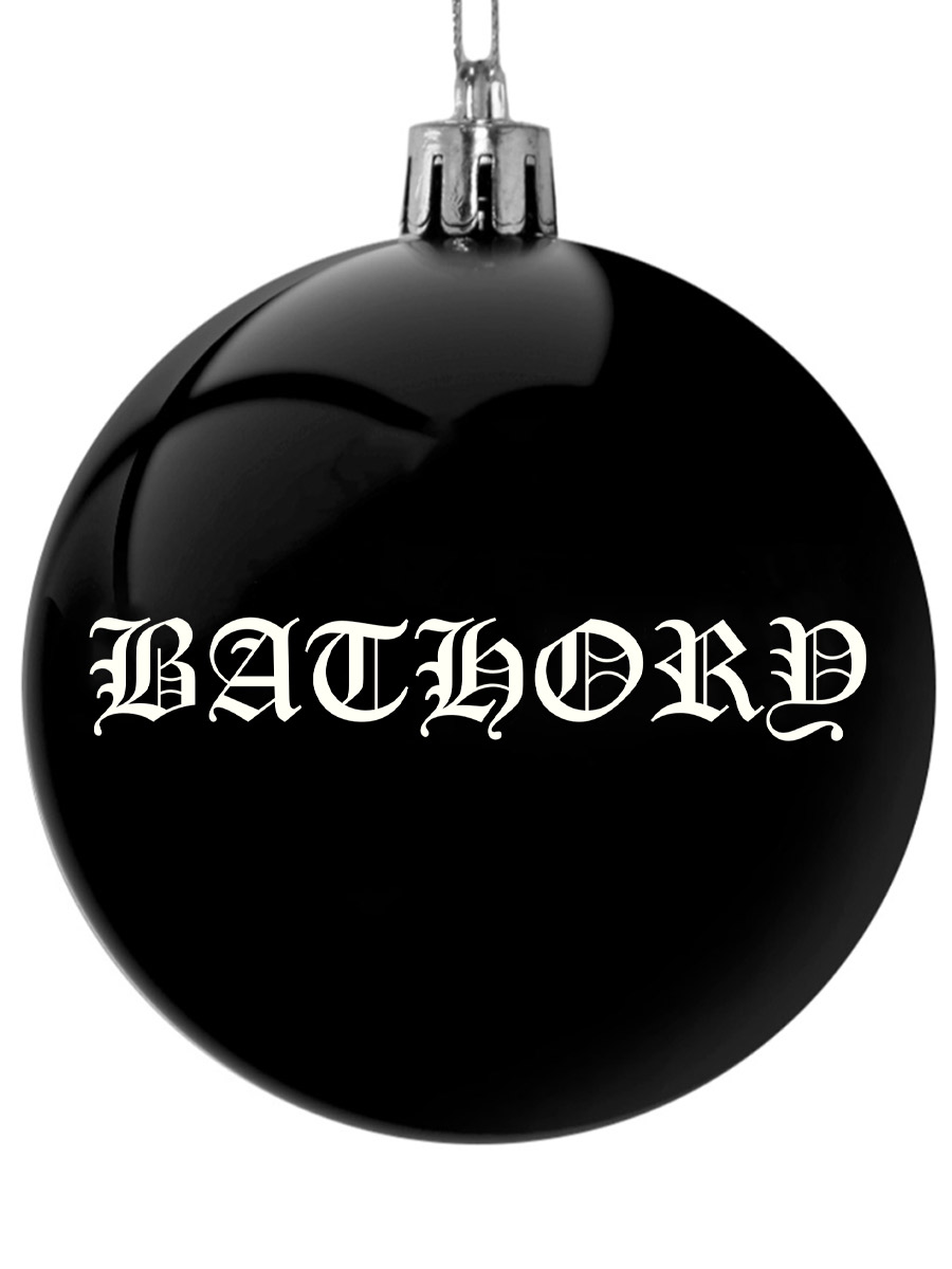 Елочный шар RockMerch Bathory - фото 1 - rockbunker.ru