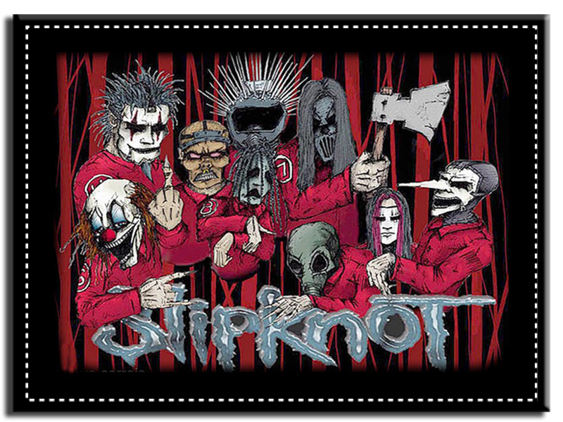 Кошелек Slipknot - фото 1 - rockbunker.ru