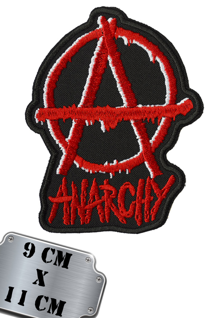 Нашивка Anarchy - фото 1 - rockbunker.ru