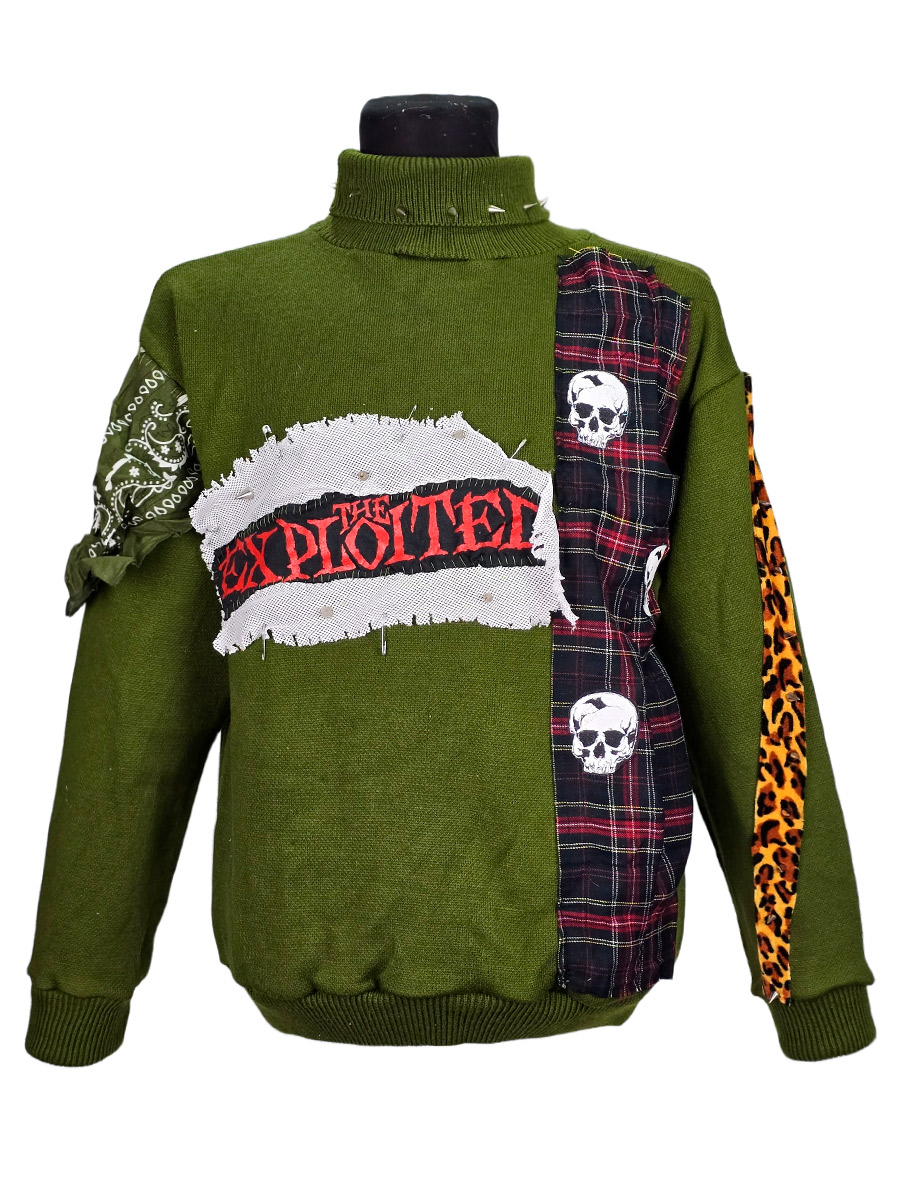Свитер кастомный The Exploited - фото 1 - rockbunker.ru
