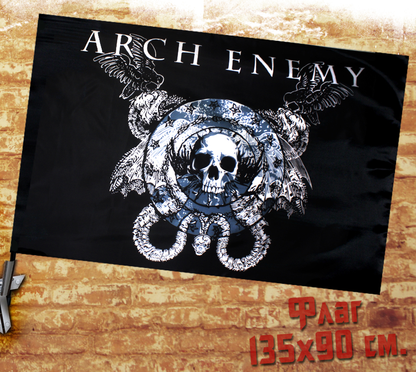Флаг Arch Enemy - фото 1 - rockbunker.ru