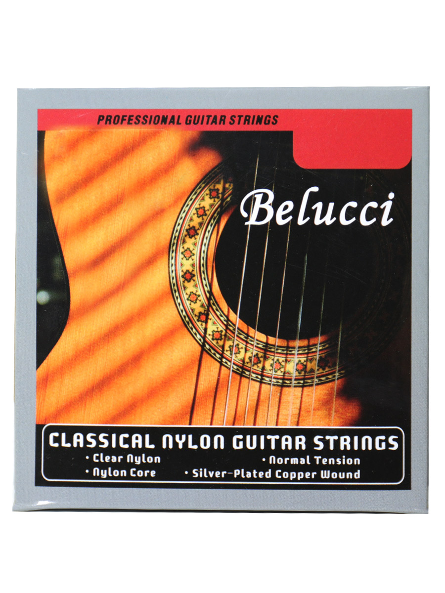 Струны для гитары Belucci нейлоновые - фото 1 - rockbunker.ru