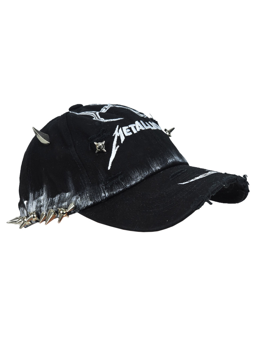 Кепка кастомная Metallica - фото 1 - rockbunker.ru