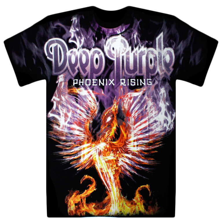Футболка Deep Purple Phoenix Rising - фото 1 - rockbunker.ru
