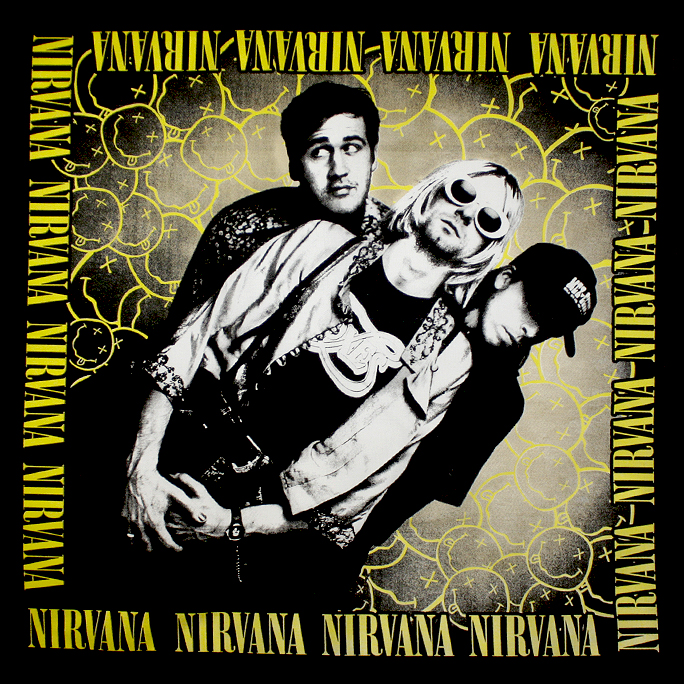 Бандана Nirvana - фото 1 - rockbunker.ru