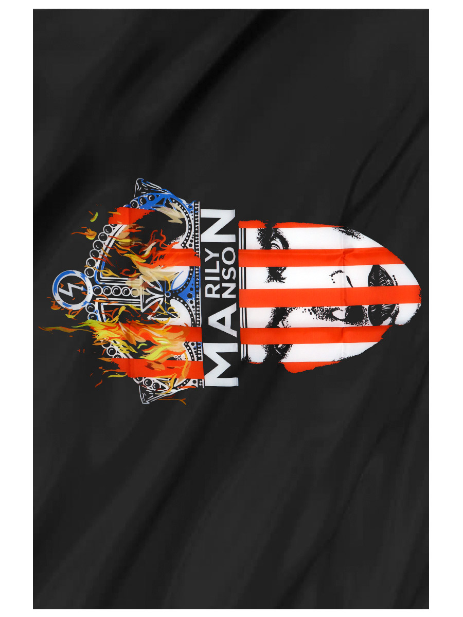 Флаг Marilyn Manson - фото 1 - rockbunker.ru
