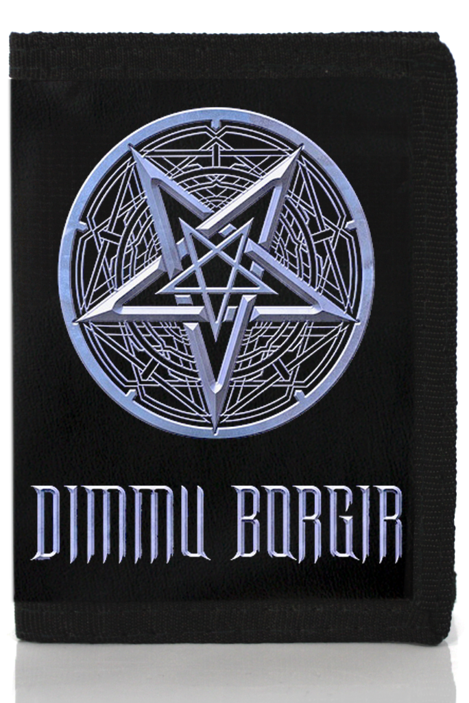 Кошелек Dimmu Borgir логотип - фото 1 - rockbunker.ru