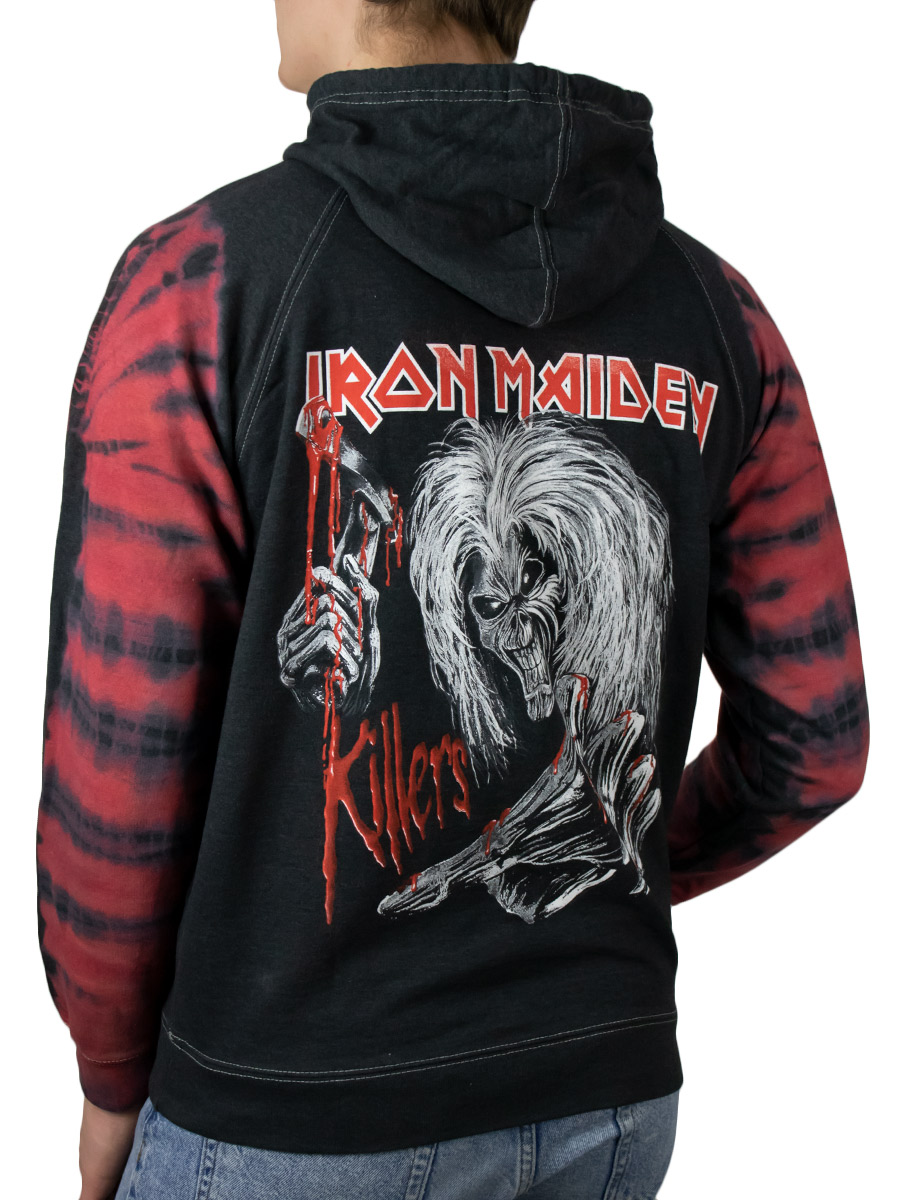 Толстовка Iron Maiden - фото 2 - rockbunker.ru