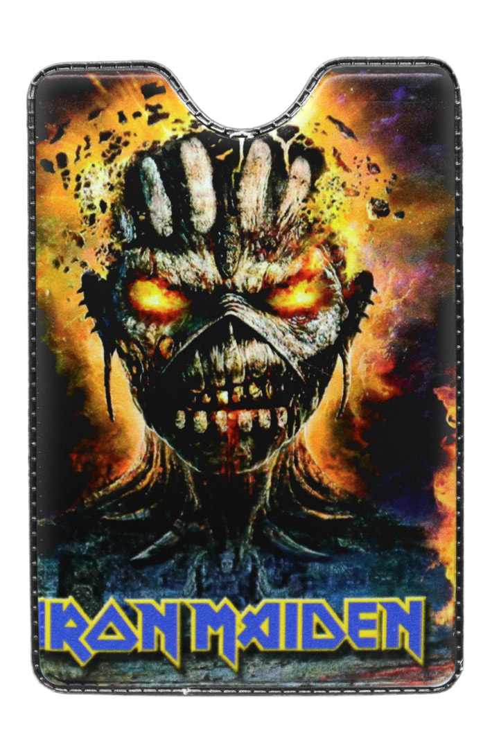 Обложка для проездного RockMerch Iron Maiden - фото 1 - rockbunker.ru