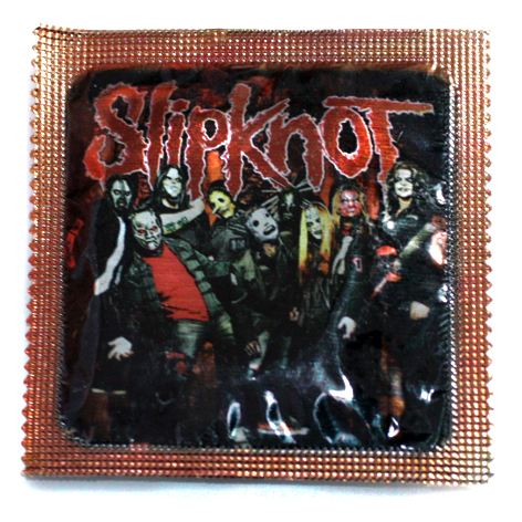 Презерватив RockMerch Slipknot - фото 2 - rockbunker.ru