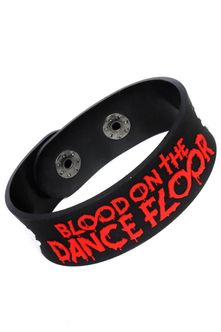 Браслет Blood On The Dance Floor резиновый - фото 1 - rockbunker.ru