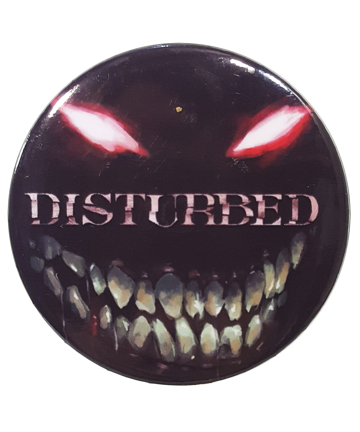 Значок RockMerch Disturbed - фото 1 - rockbunker.ru