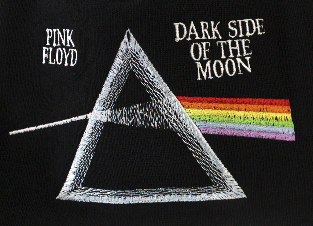 Шапка Pink Floyd The dark side of the Moon - фото 3 - rockbunker.ru