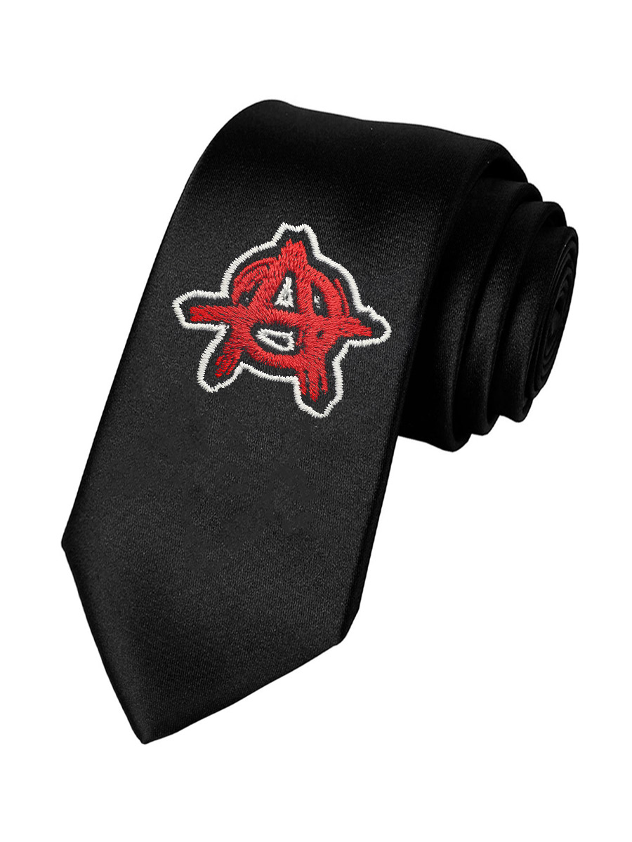 Галстук Анархия - фото 1 - rockbunker.ru