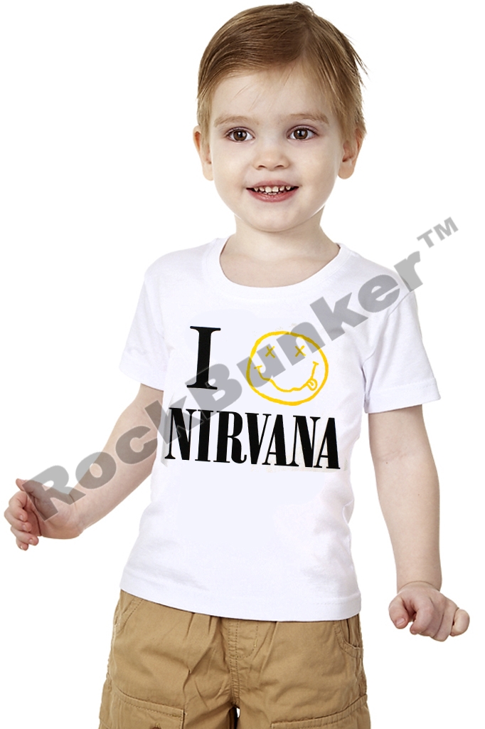 Футболка детская Nirvana - фото 1 - rockbunker.ru