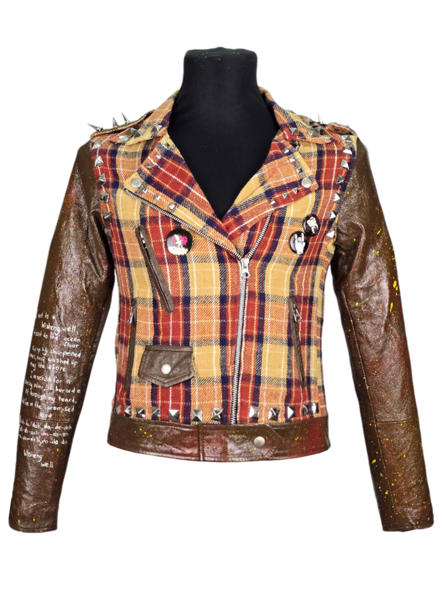 Куртка клетчатая кастомная Rock - фото 1 - rockbunker.ru