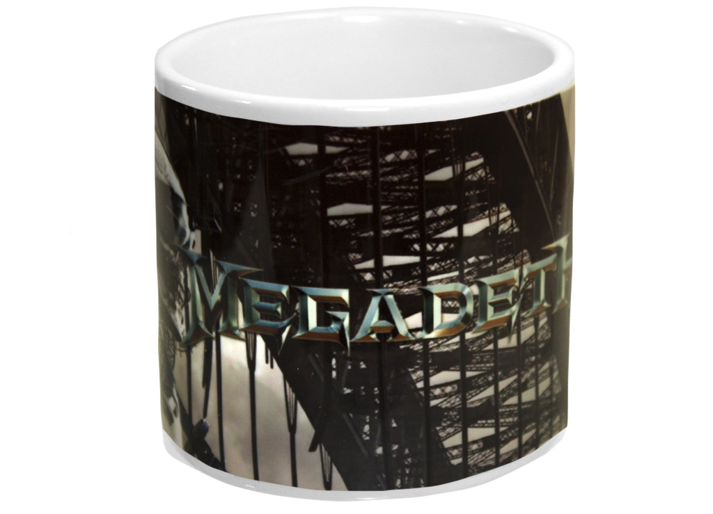 Чашка кофейная RockMerch Megadeth - фото 2 - rockbunker.ru